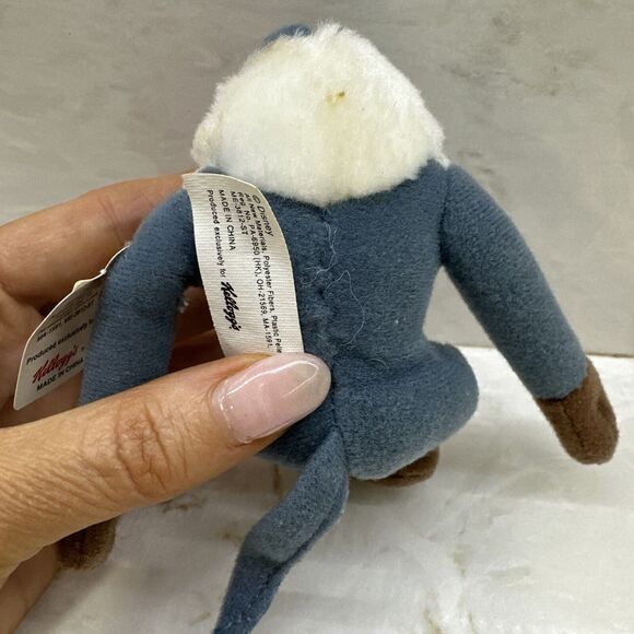 NWT Vintage Disney World Lion King 4" Rafiki Kellogg's toy mini bean plush - Picture 3 of 6